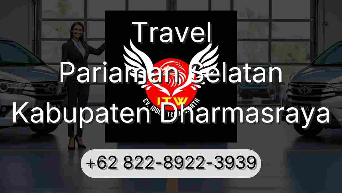 Travel Pariaman Selatan Kabupaten Dharmasraya
