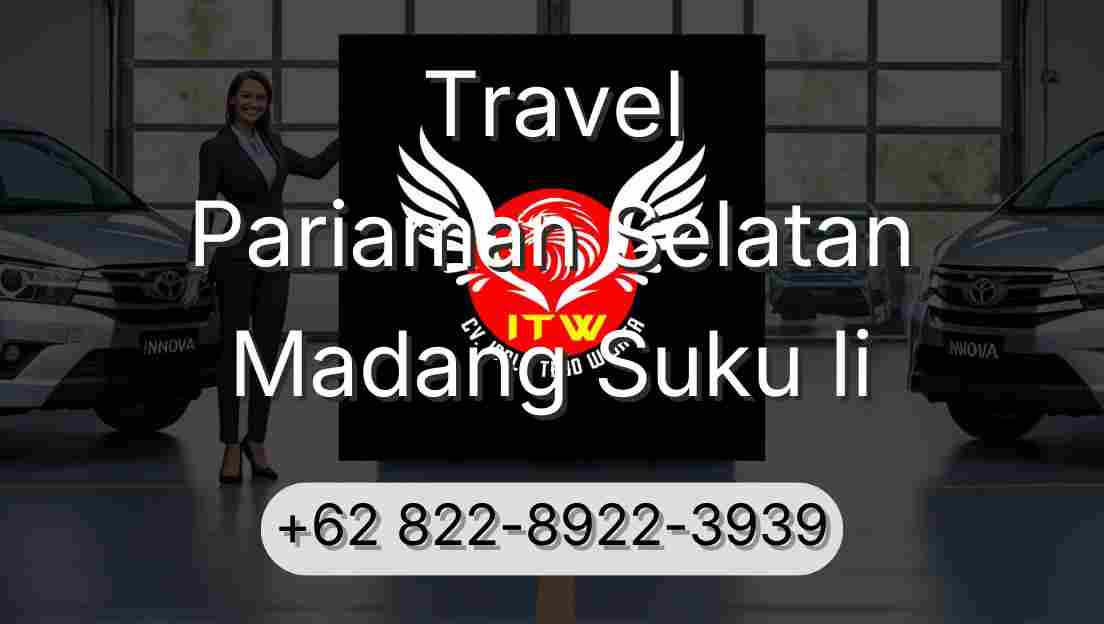 Travel Pariaman Selatan Madang Suku Ii