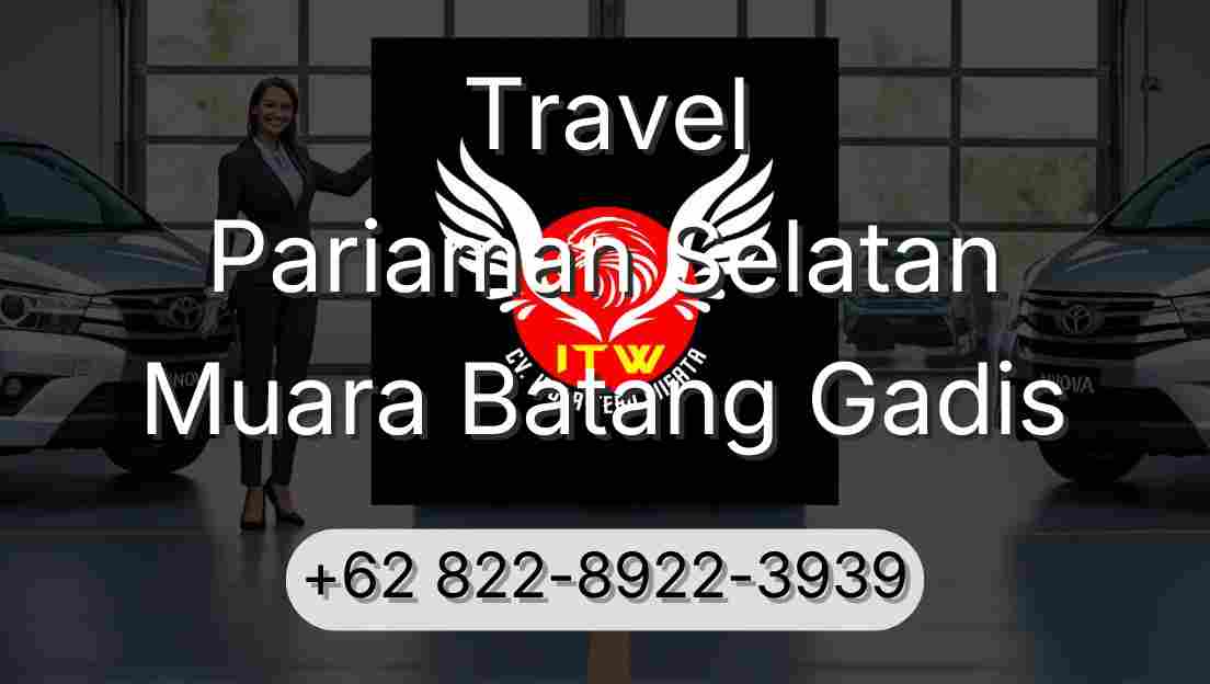 Travel Pariaman Selatan Muara Batang Gadis
