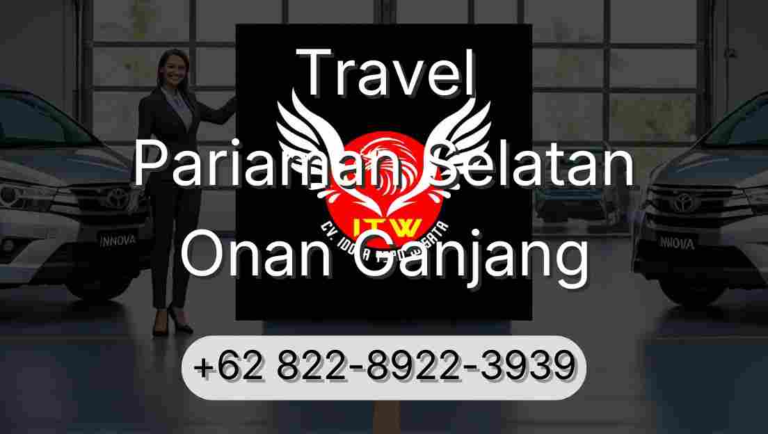 Travel Pariaman Selatan Onan Ganjang