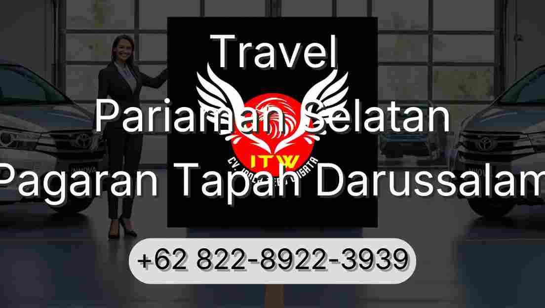 Travel Pariaman Selatan Pagaran Tapah Darussalam