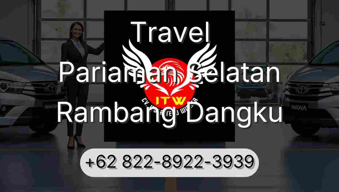 Travel Pariaman Selatan Rambang Dangku