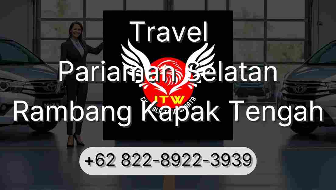 Travel Pariaman Selatan Rambang Kapak Tengah