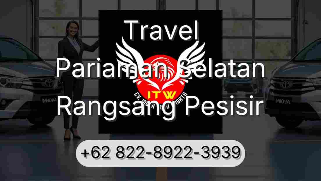 Travel Pariaman Selatan Rangsang Pesisir