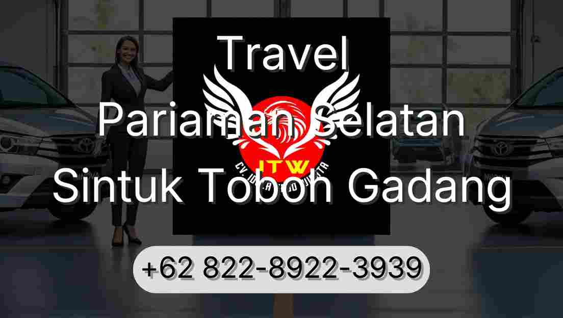 Travel Pariaman Selatan Sintuk Toboh Gadang