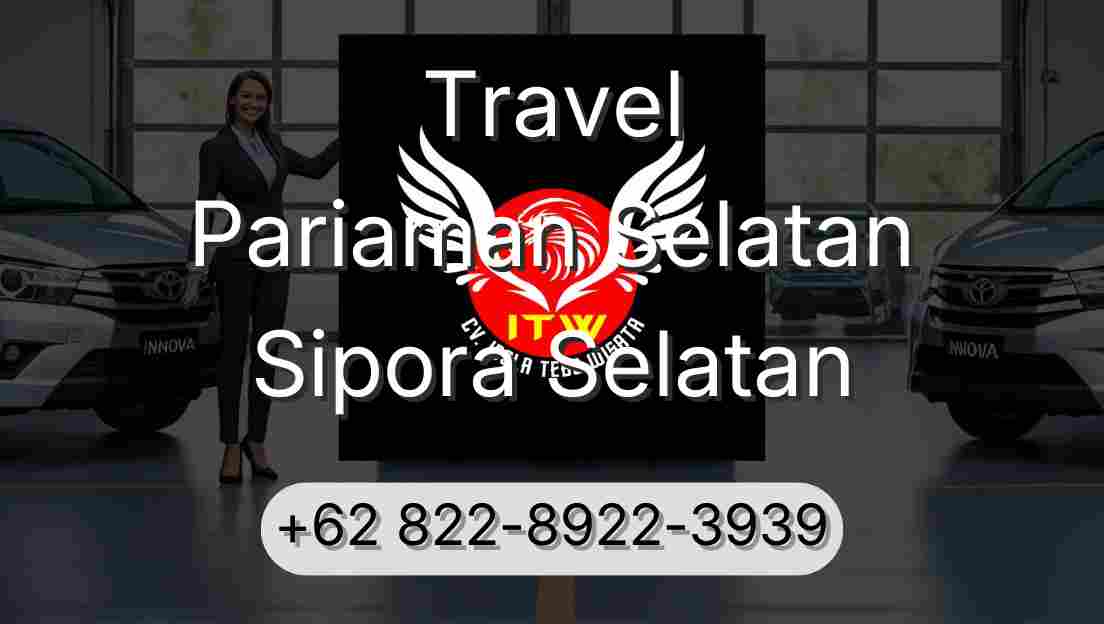 Travel Pariaman Selatan Sipora Selatan