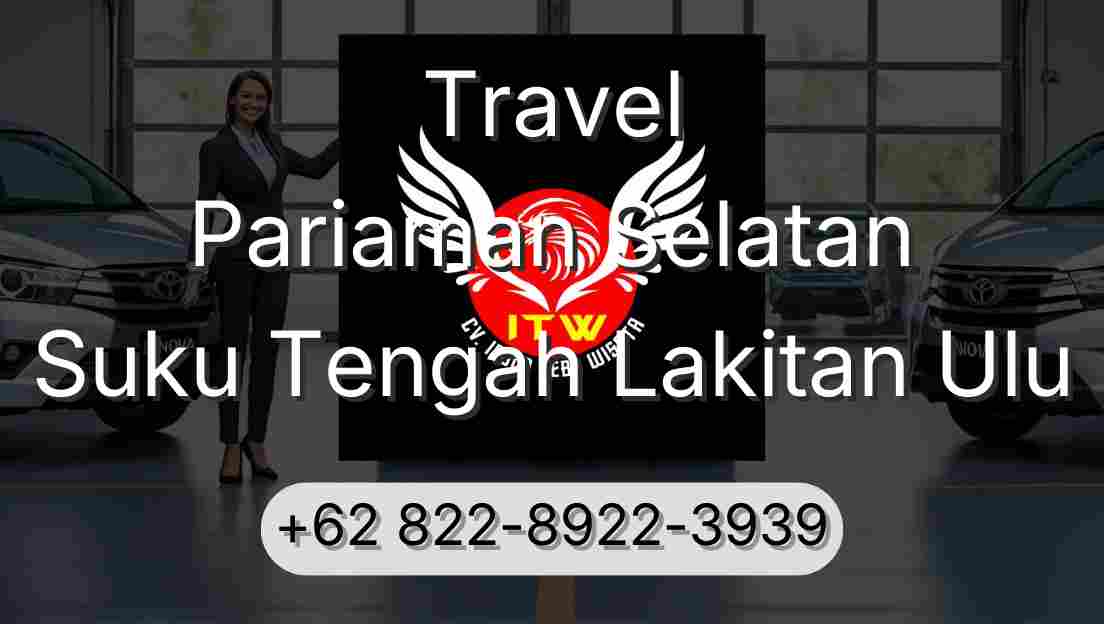 Travel Pariaman Selatan Suku Tengah Lakitan Ulu