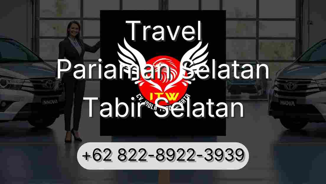 Travel Pariaman Selatan Tabir Selatan