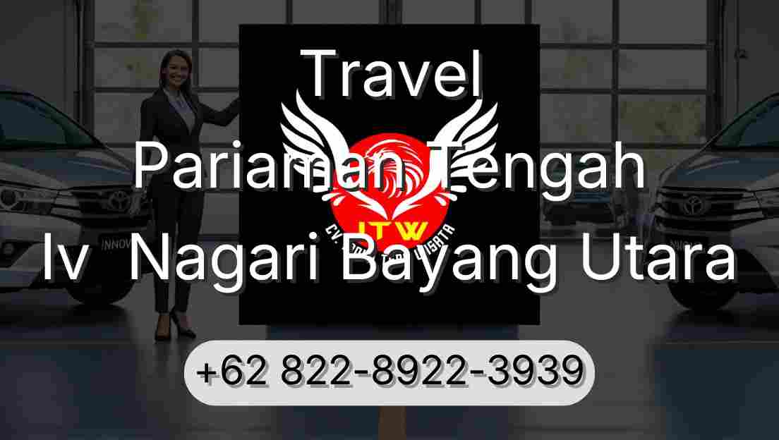 Travel Pariaman Tengah Iv  Nagari Bayang Utara