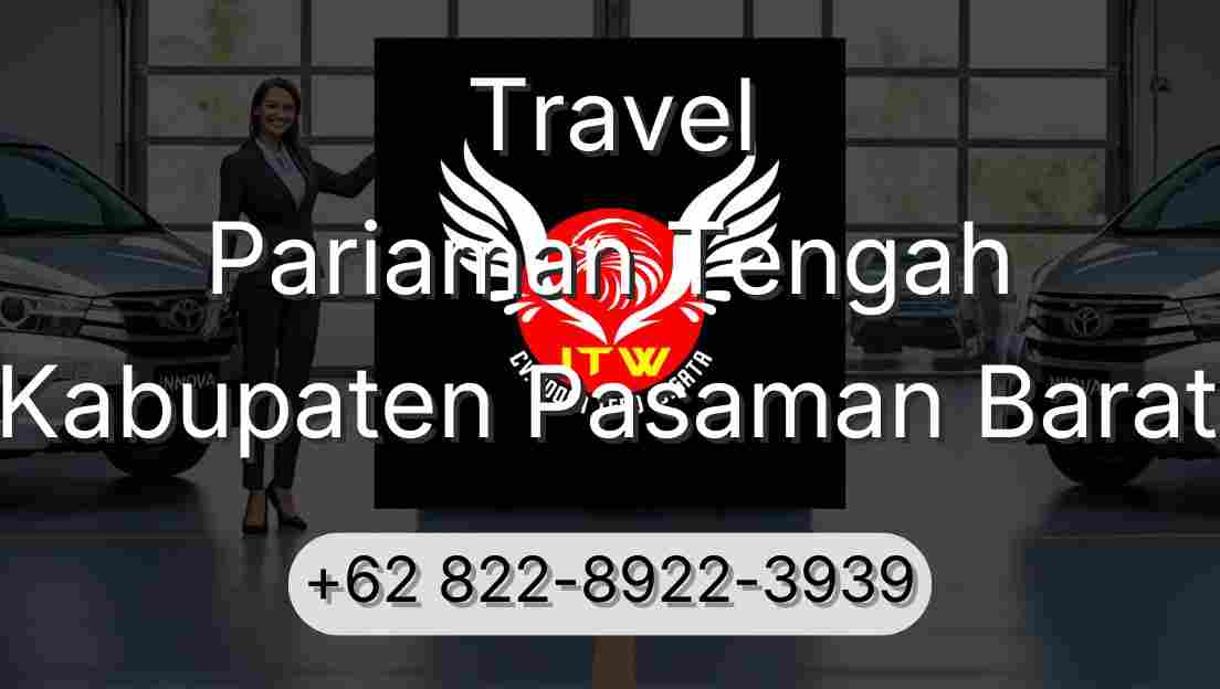 Travel Pariaman Tengah Kabupaten Pasaman Barat
