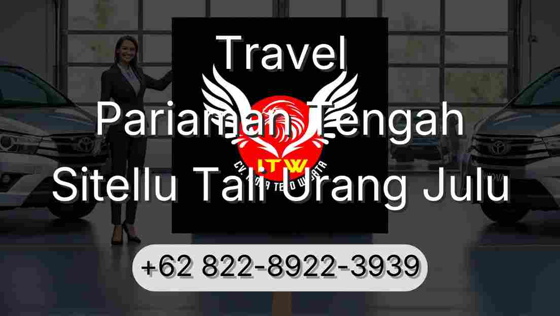 Travel Pariaman Tengah Sitellu Tali Urang Julu