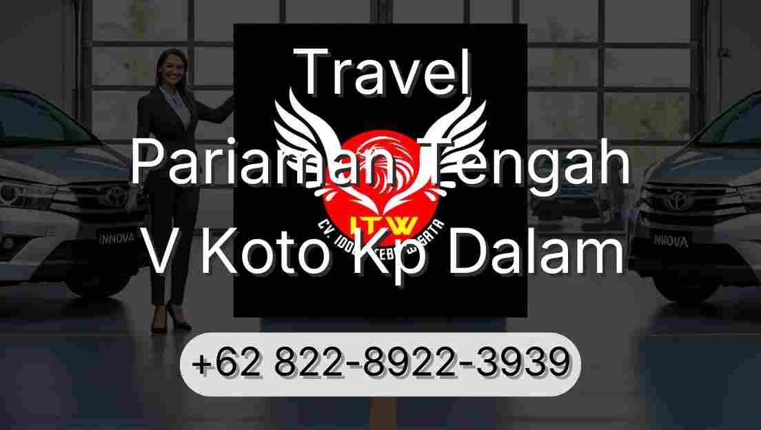 Travel Pariaman Tengah V Koto Kp Dalam
