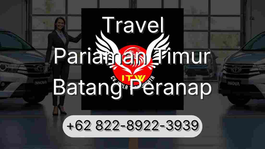 Travel Pariaman Timur Batang Peranap