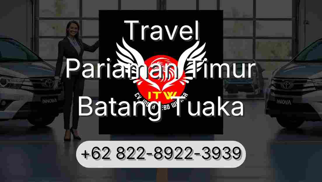 Travel Pariaman Timur Batang Tuaka