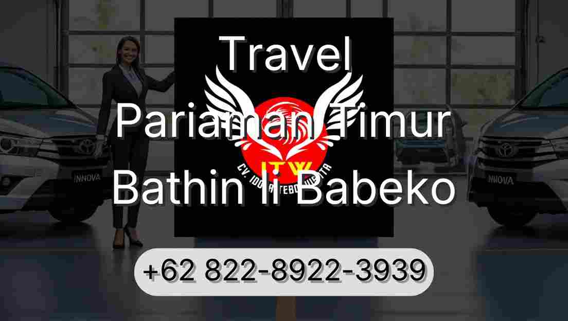 Travel Pariaman Timur Bathin Ii Babeko