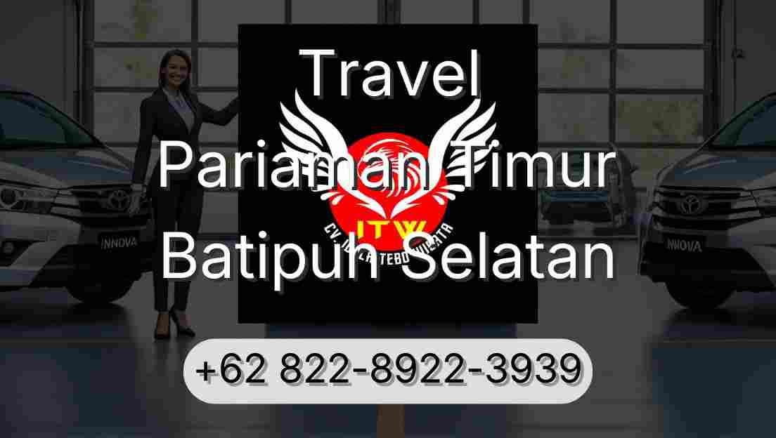 Travel Pariaman Timur Batipuh Selatan