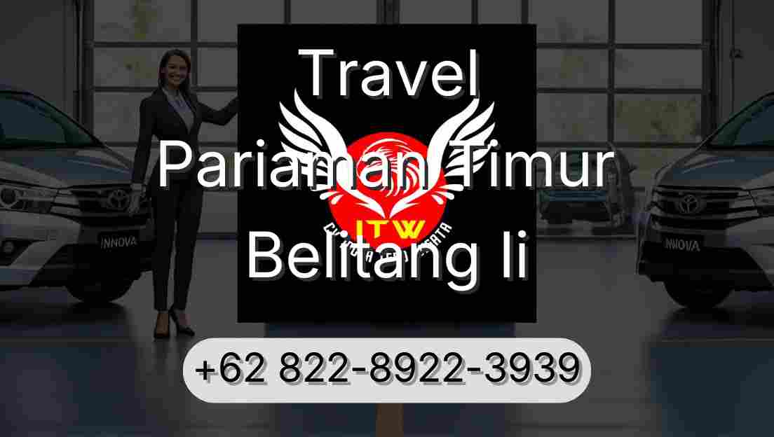 Travel Pariaman Timur Belitang Ii