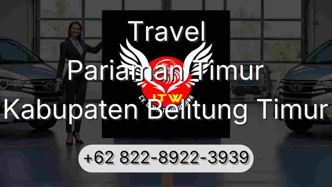 Travel Pariaman Timur Kabupaten Belitung Timur