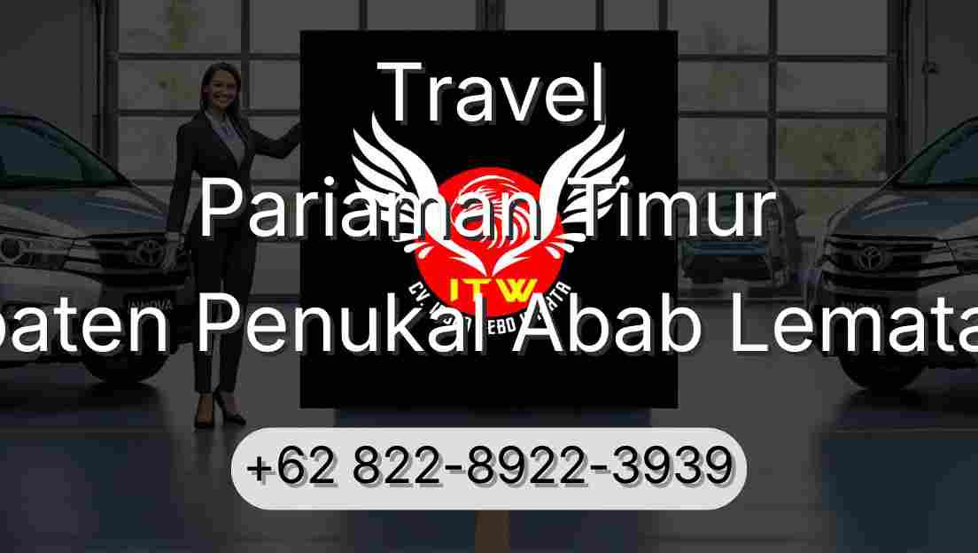 Travel Pariaman Timur Kabupaten Penukal Abab Lematang Ilir