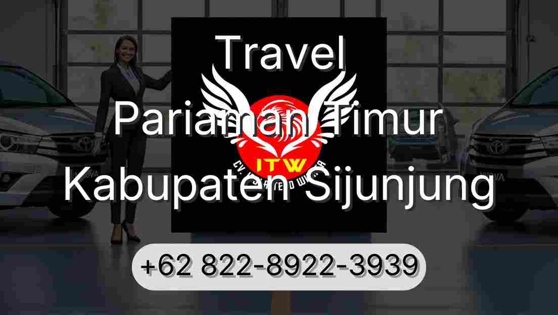 Travel Pariaman Timur Kabupaten Sijunjung