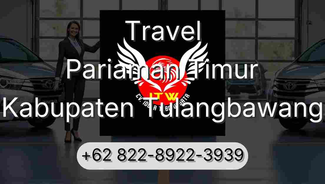Travel Pariaman Timur Kabupaten Tulangbawang