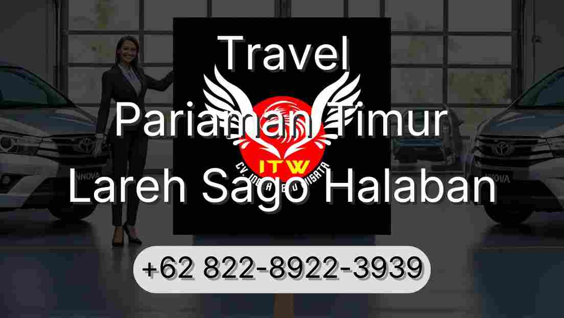 Travel Pariaman Timur Lareh Sago Halaban