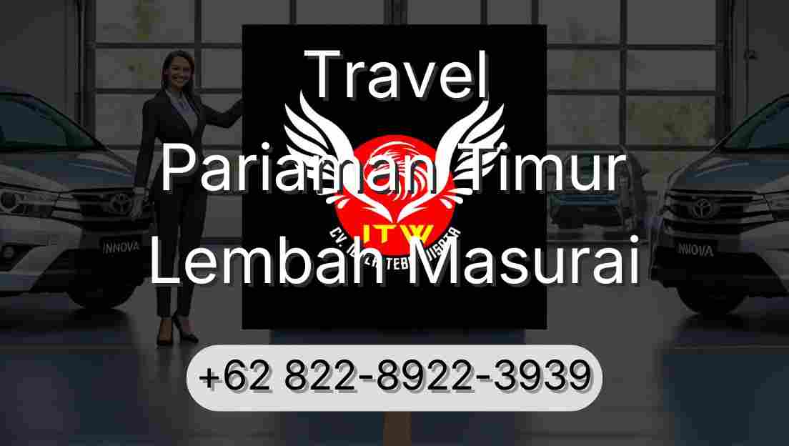Travel Pariaman Timur Lembah Masurai