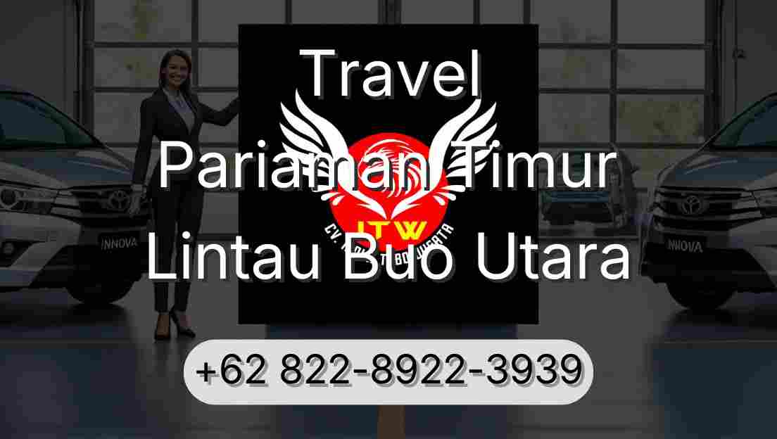 Travel Pariaman Timur Lintau Buo Utara