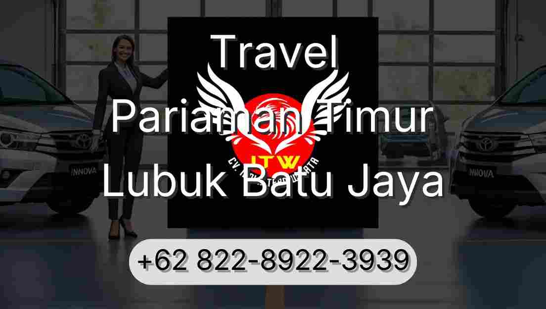 Travel Pariaman Timur Lubuk Batu Jaya