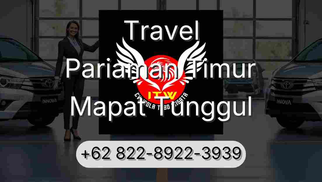 Travel Pariaman Timur Mapat Tunggul