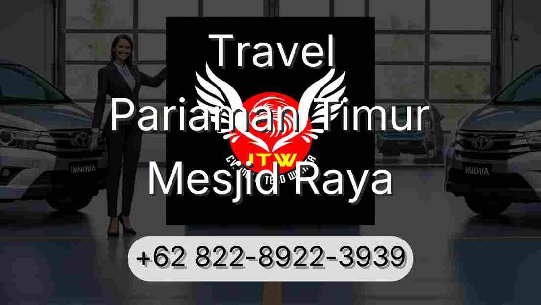 Travel Pariaman Timur Mesjid Raya