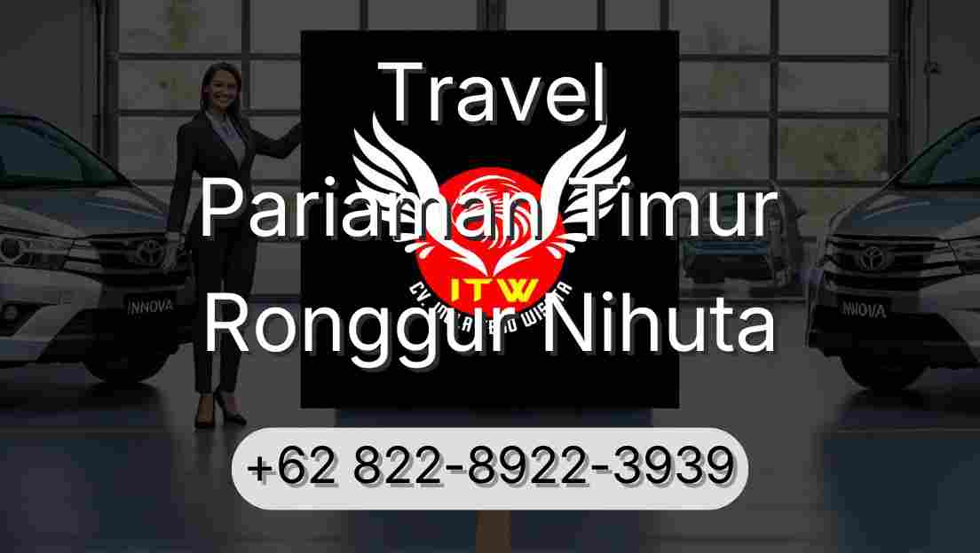 Travel Pariaman Timur Ronggur Nihuta