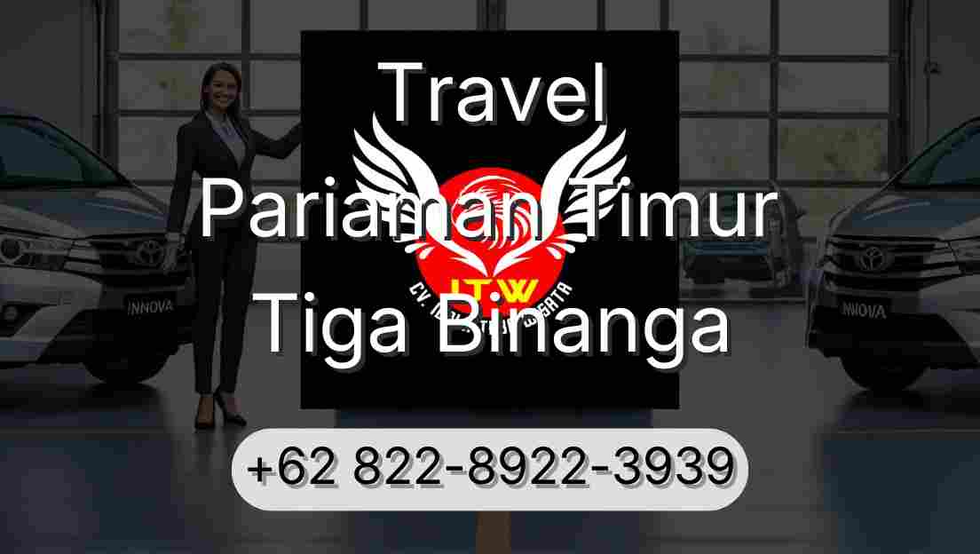 Travel Pariaman Timur Tiga Binanga