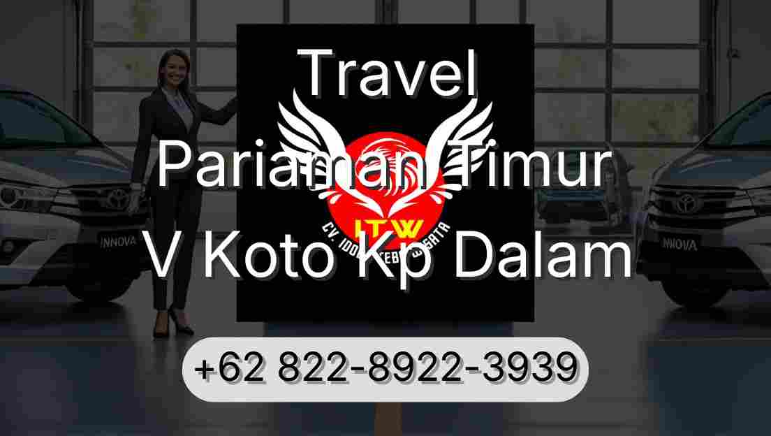 Travel Pariaman Timur V Koto Kp Dalam