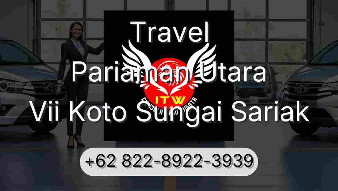Travel Pariaman Utara Vii Koto Sungai Sariak