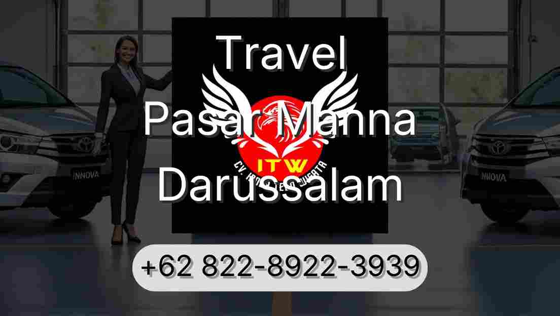 Travel Pasar Manna Darussalam