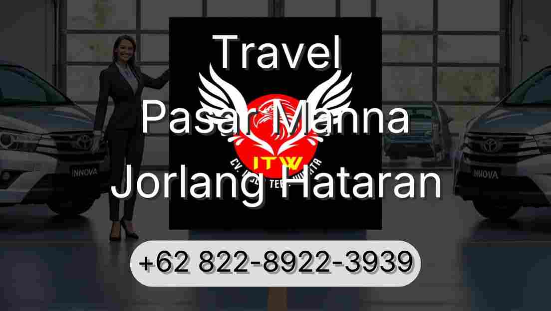Travel Pasar Manna Jorlang Hataran
