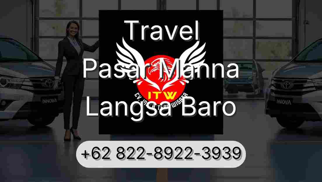 Travel Pasar Manna Langsa Baro