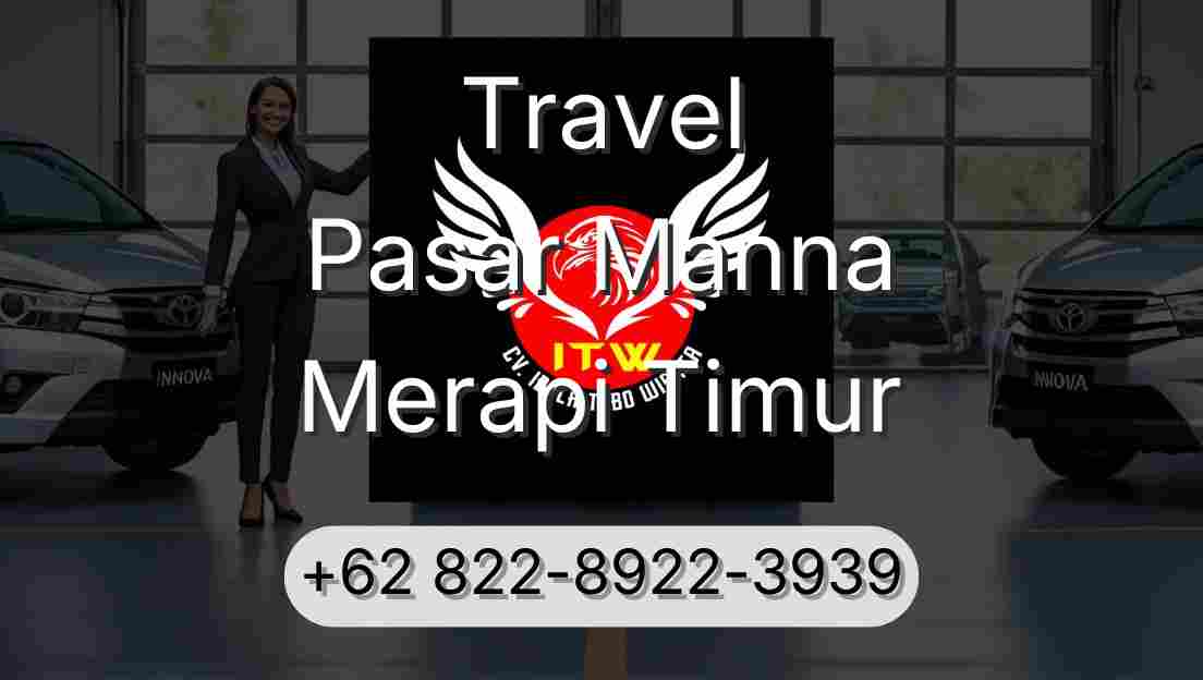 Travel Pasar Manna Merapi Timur