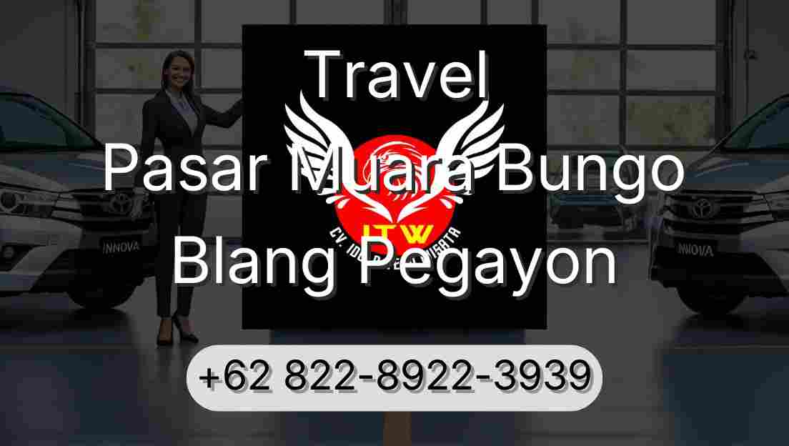 Travel Pasar Muara Bungo Blang Pegayon