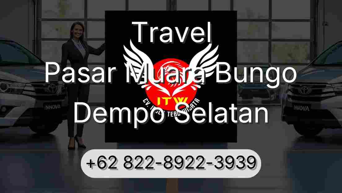 Travel Pasar Muara Bungo Dempo Selatan