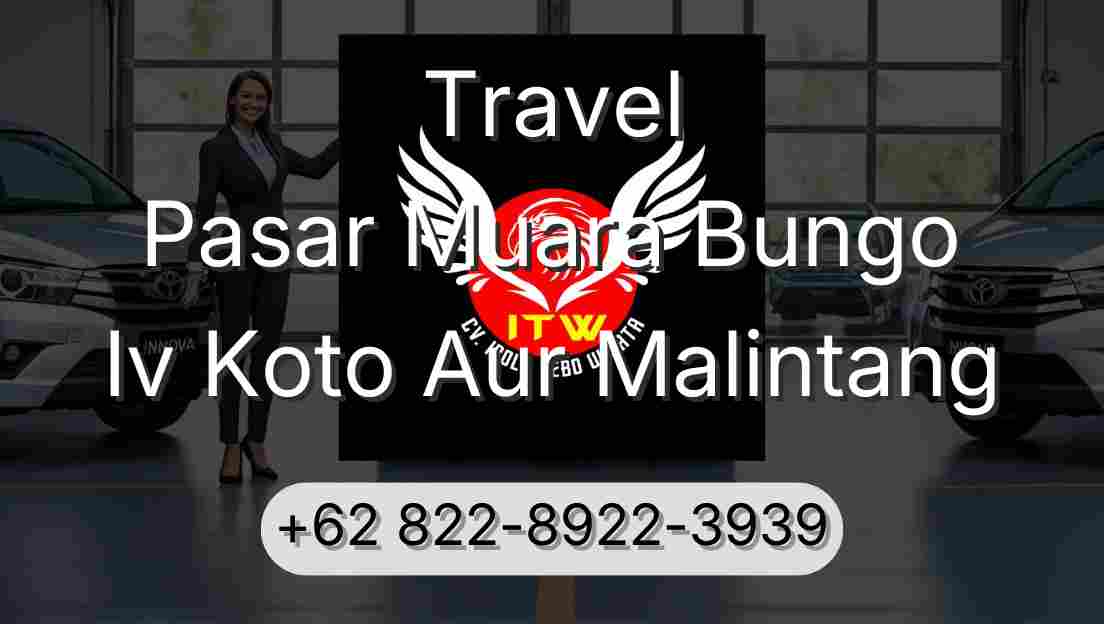 Travel Pasar Muara Bungo Iv Koto Aur Malintang