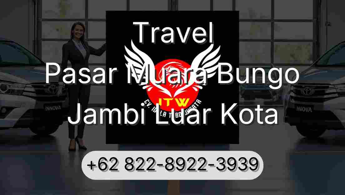 Travel Pasar Muara Bungo Jambi Luar Kota