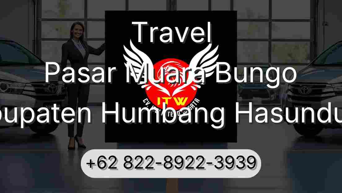 Travel Pasar Muara Bungo Kabupaten Humbang Hasundutan