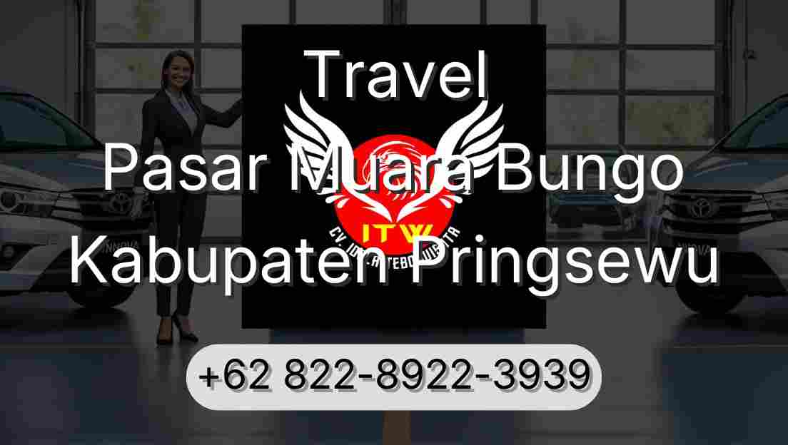 Travel Pasar Muara Bungo Kabupaten Pringsewu