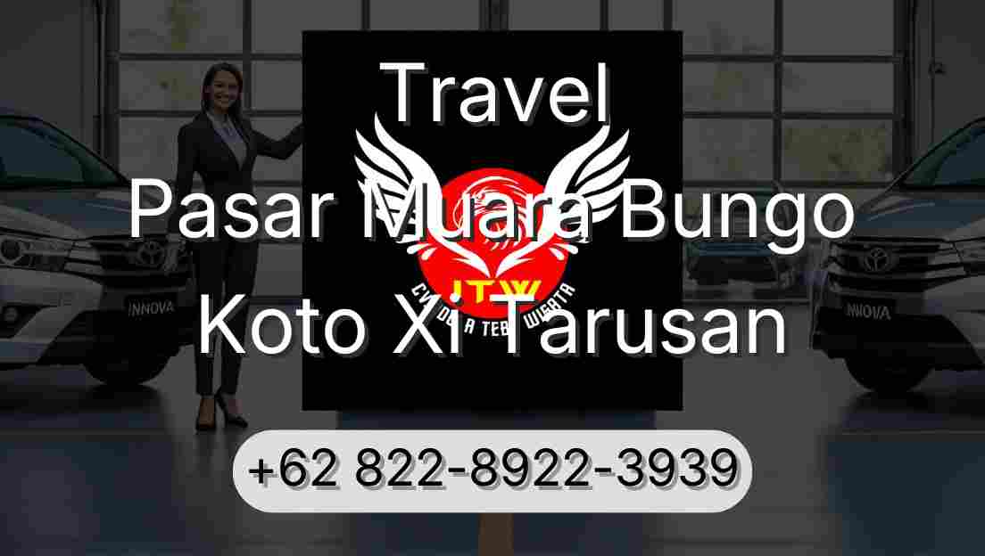 Travel Pasar Muara Bungo Koto Xi Tarusan
