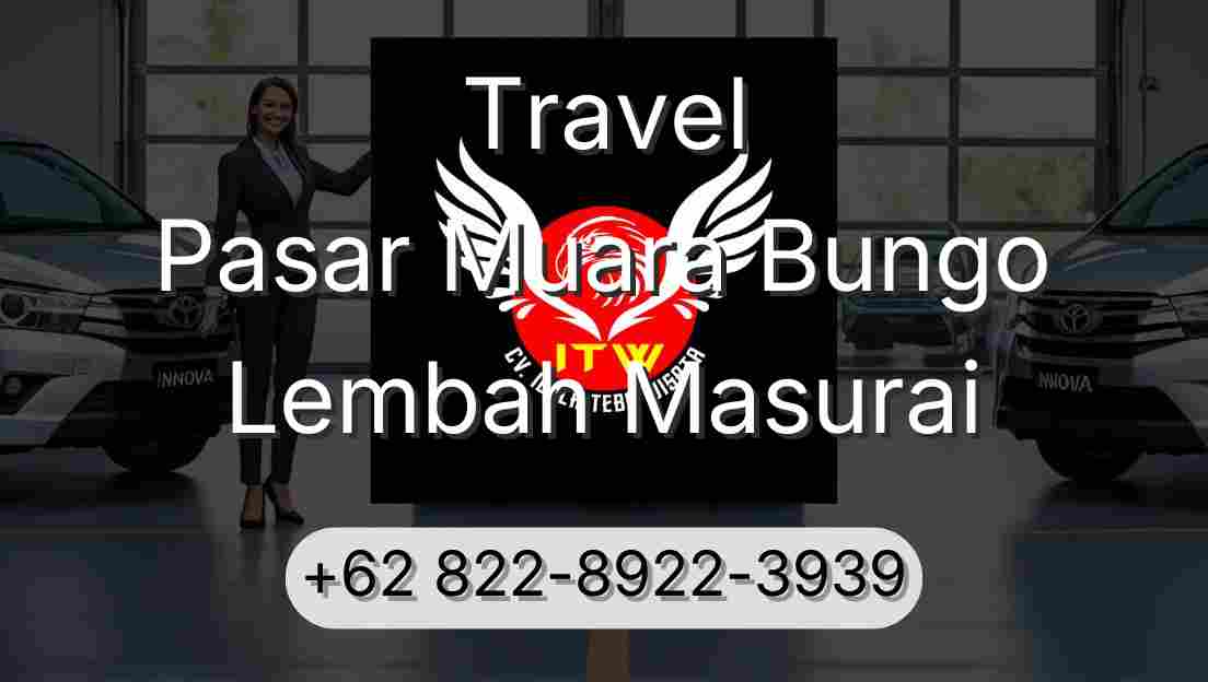 Travel Pasar Muara Bungo Lembah Masurai