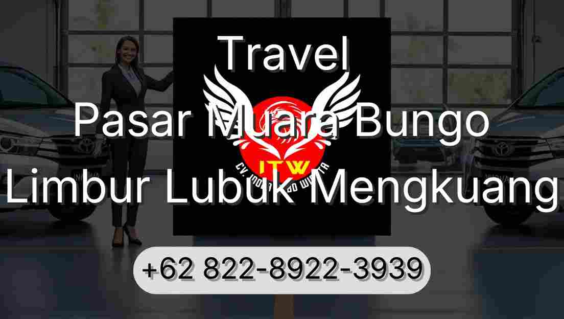Travel Pasar Muara Bungo Limbur Lubuk Mengkuang