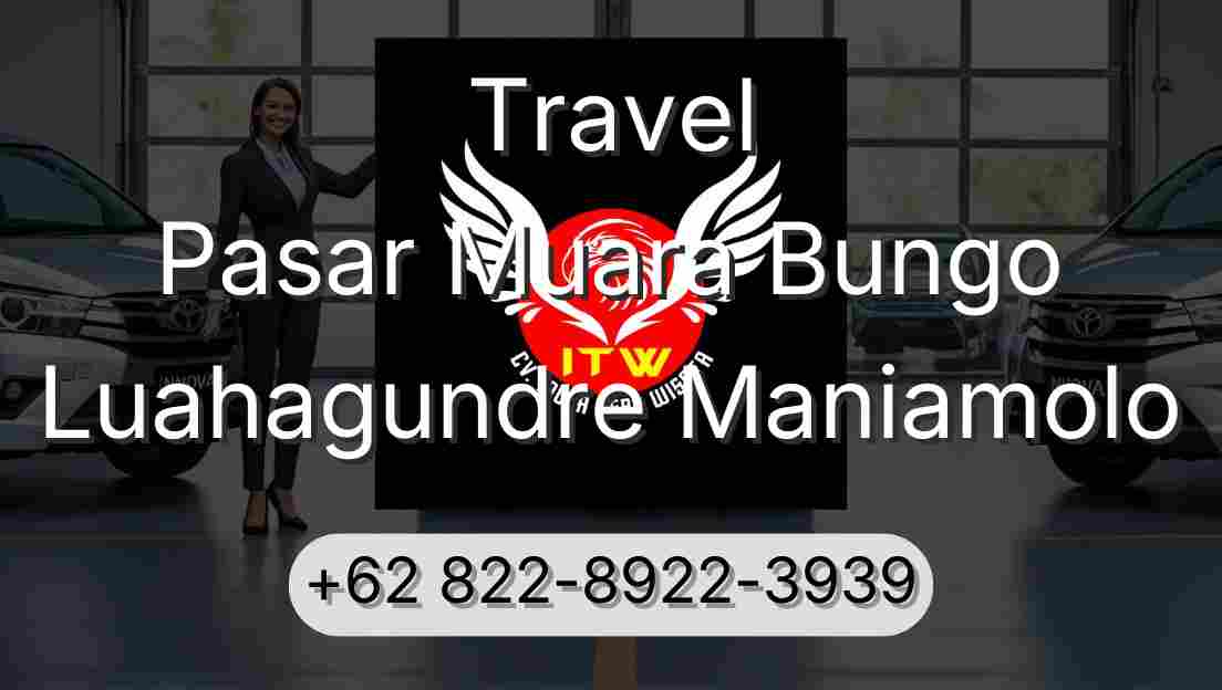 Travel Pasar Muara Bungo Luahagundre Maniamolo