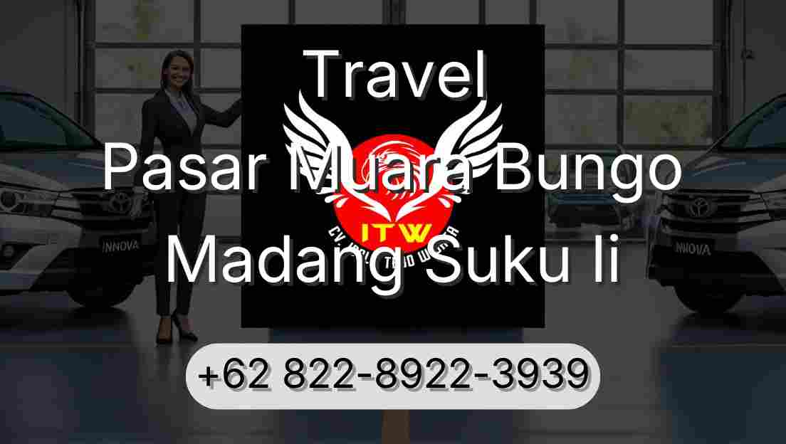 Travel Pasar Muara Bungo Madang Suku Ii
